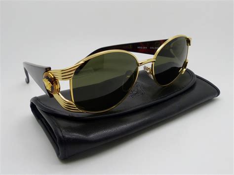 [Near Mint] GIANNI VERSACE MOD S64 col 030 Sunglasses 